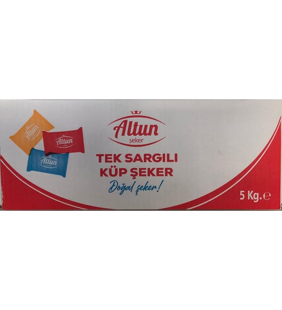 ALTUN KÜP ŞEKER TEK SARGILI 5 KG