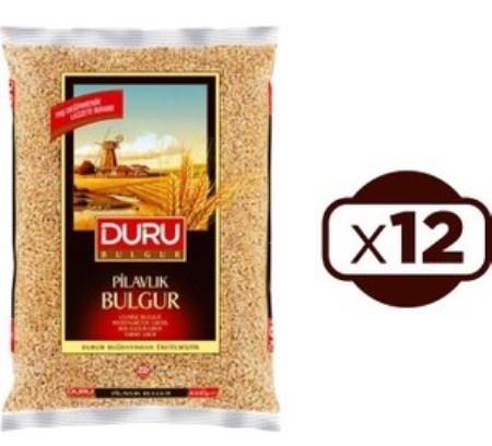 Duru Pilavlık Bulgur 1 kg x 12 Adet