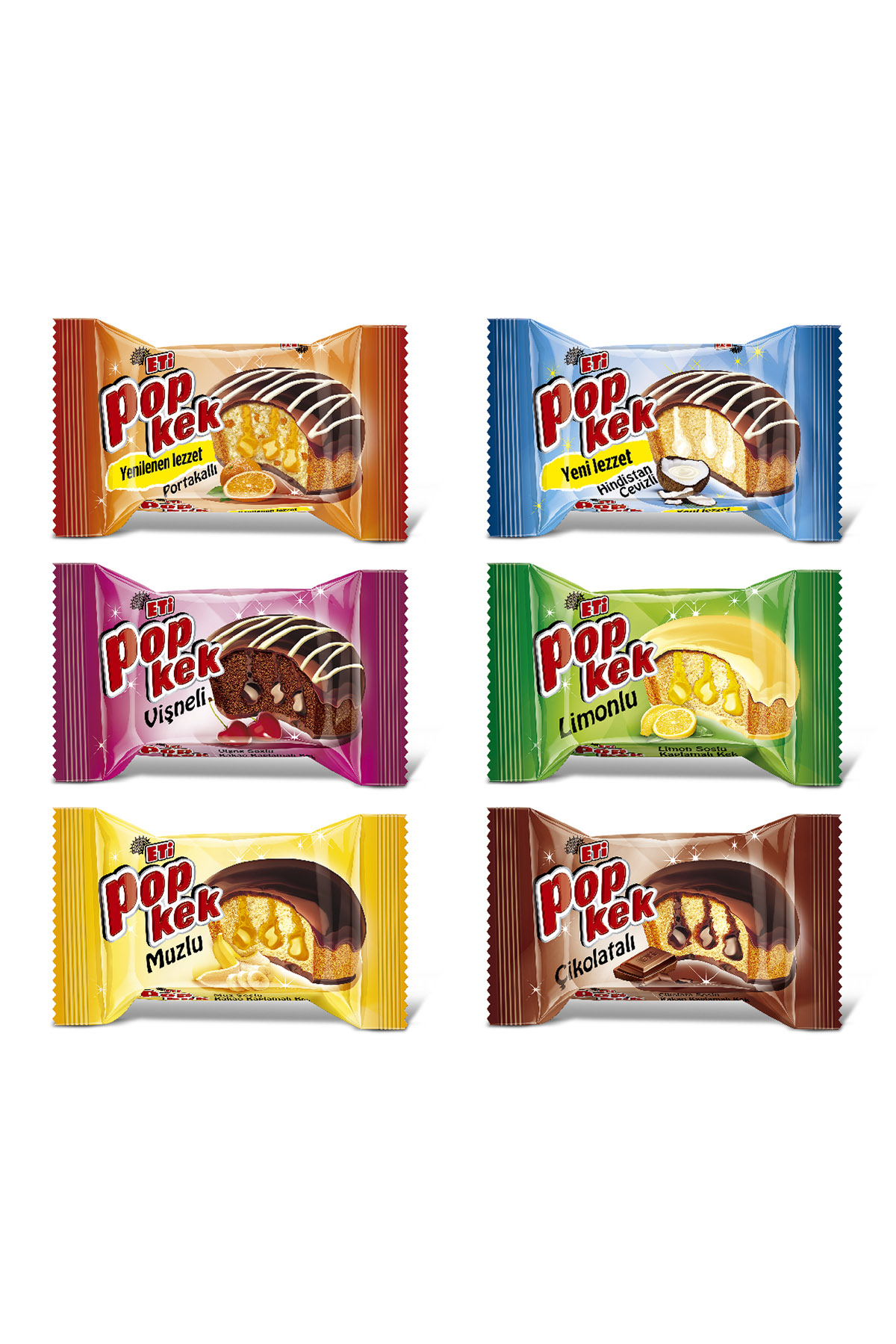 Eti Pop Kek Çeşitleri