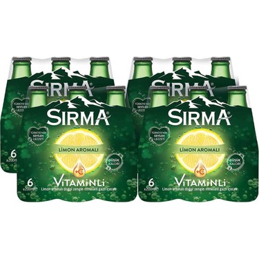 Sırma C+ Limonlu Soda 24'lü